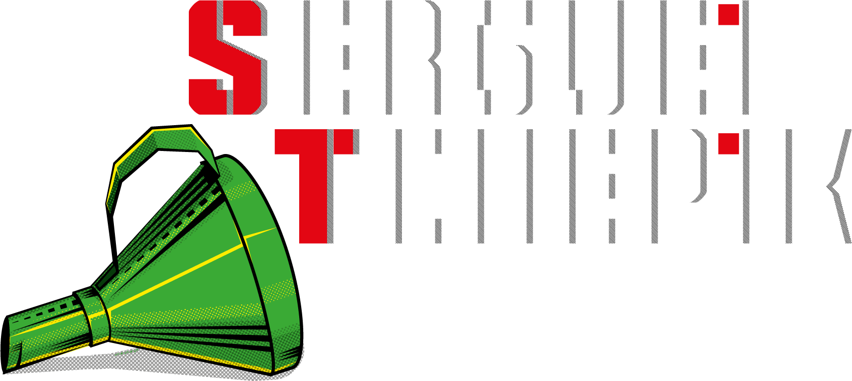 Serguei Tchepik - graphiste freelance - logo blanc